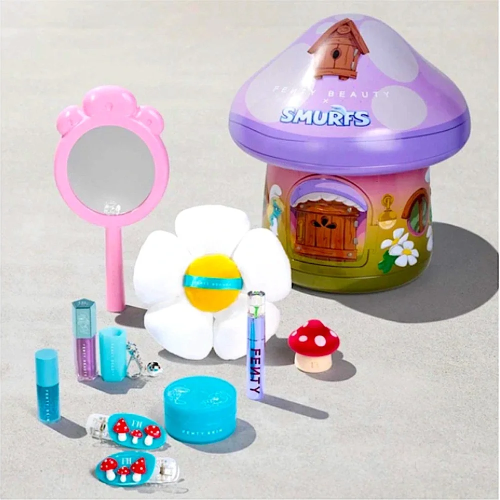 FENTY BEAUTY X SMURF THE SMURFETTE 10 PIECE COLLECTION TIN